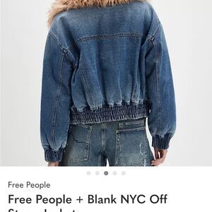 Free People + Blank NYC Off Stage Jacket